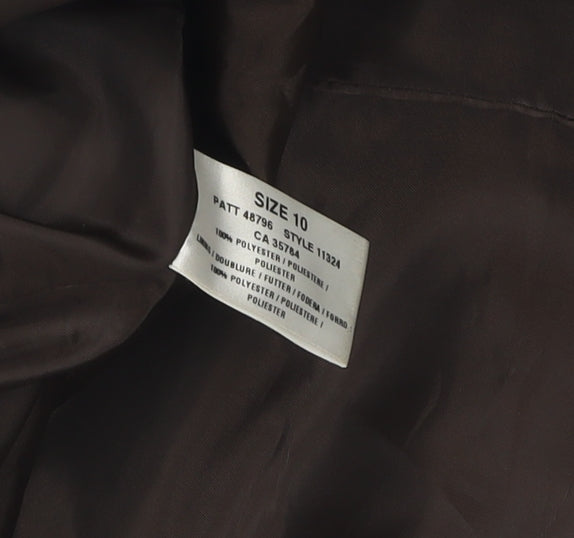Womens UK Size 10 Windsmoor Brown Overcoat