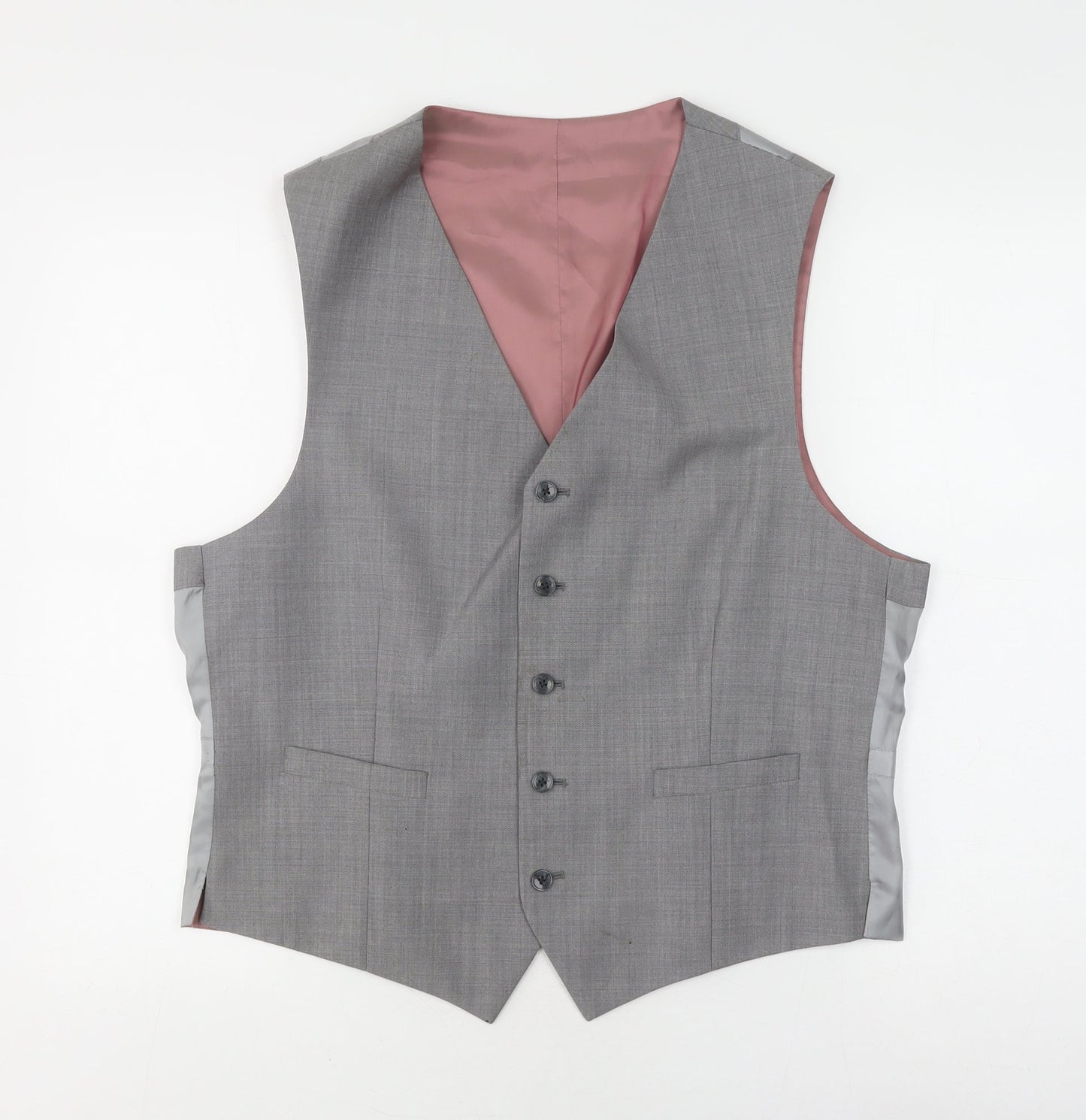 Mens UK Size 44 T.M.Lewin Regular Grey Suit Jacket