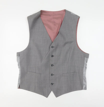 Mens UK Size 44 T.M.Lewin Regular Grey Suit Jacket