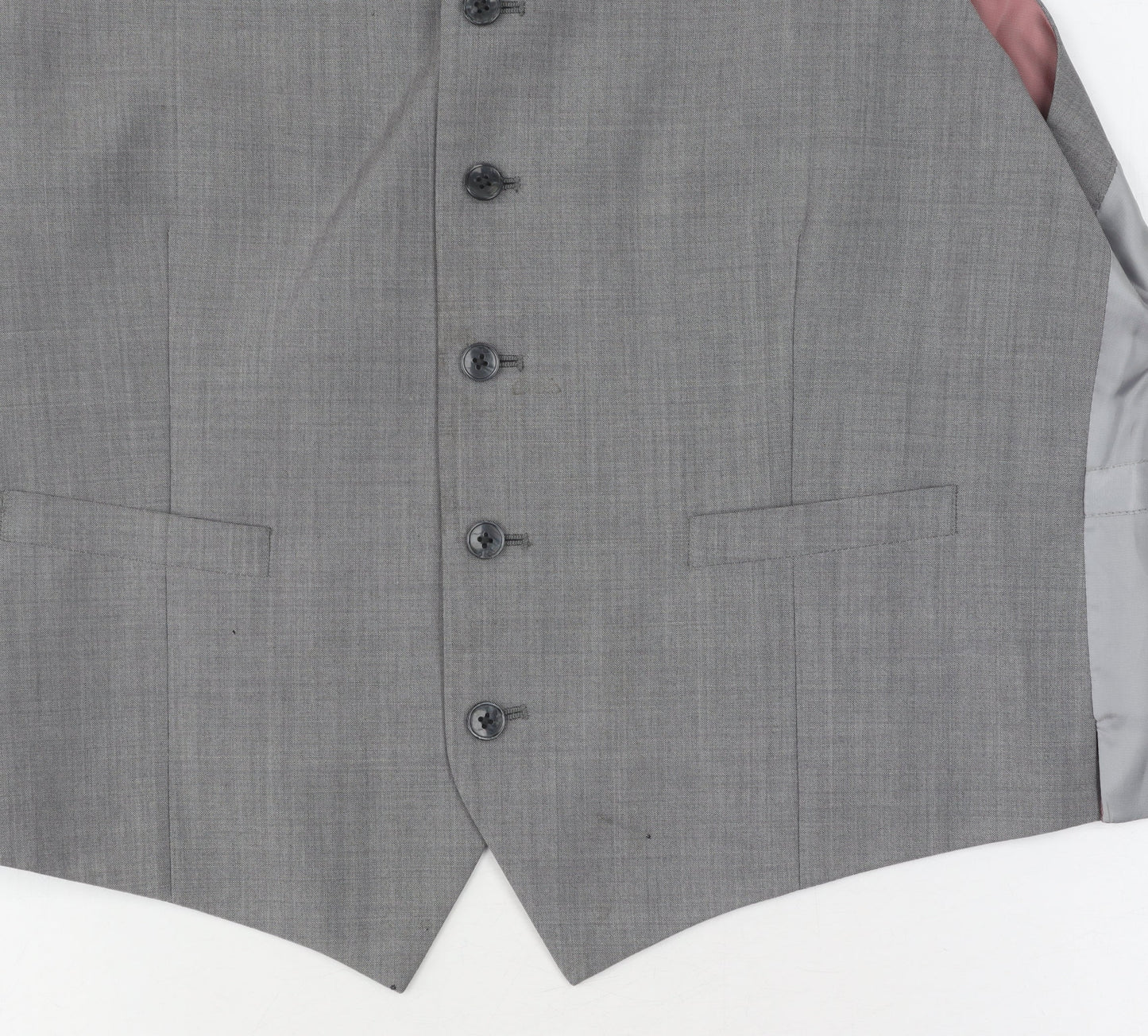Mens UK Size 44 T.M.Lewin Regular Grey Suit Jacket