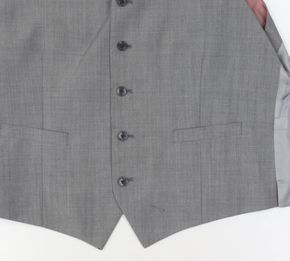 Mens UK Size 44 T.M.Lewin Regular Grey Suit Jacket