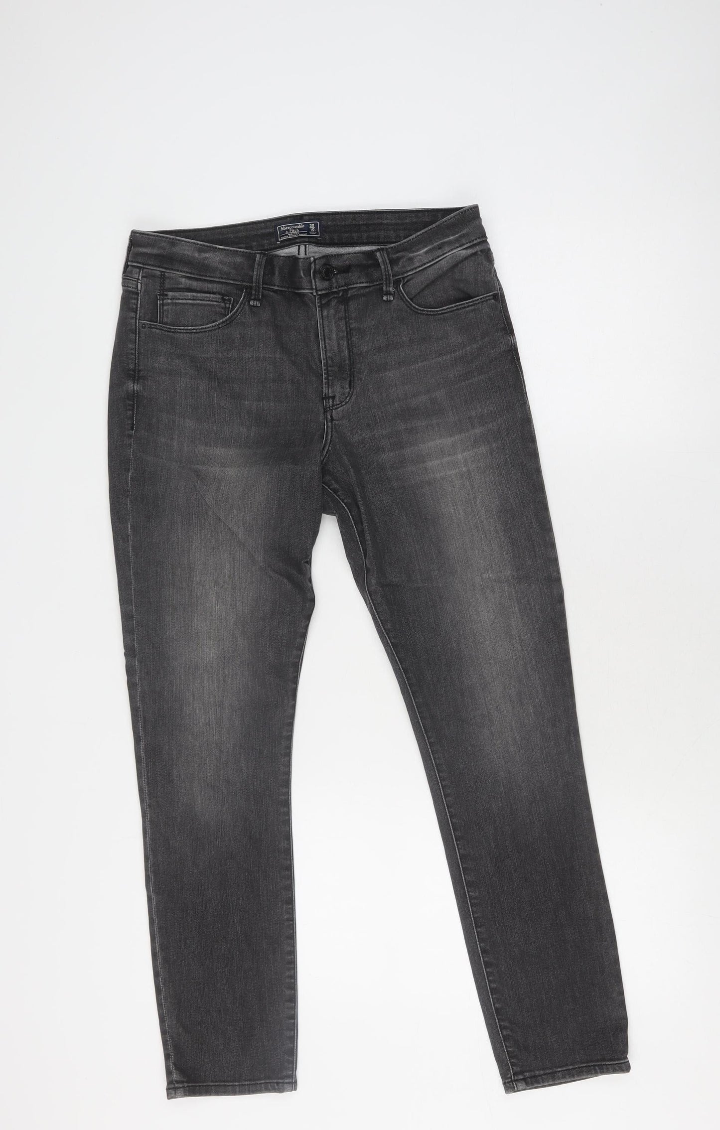 Abercrombie & Fitch Men’s Grey Skinny Ankle Jeans