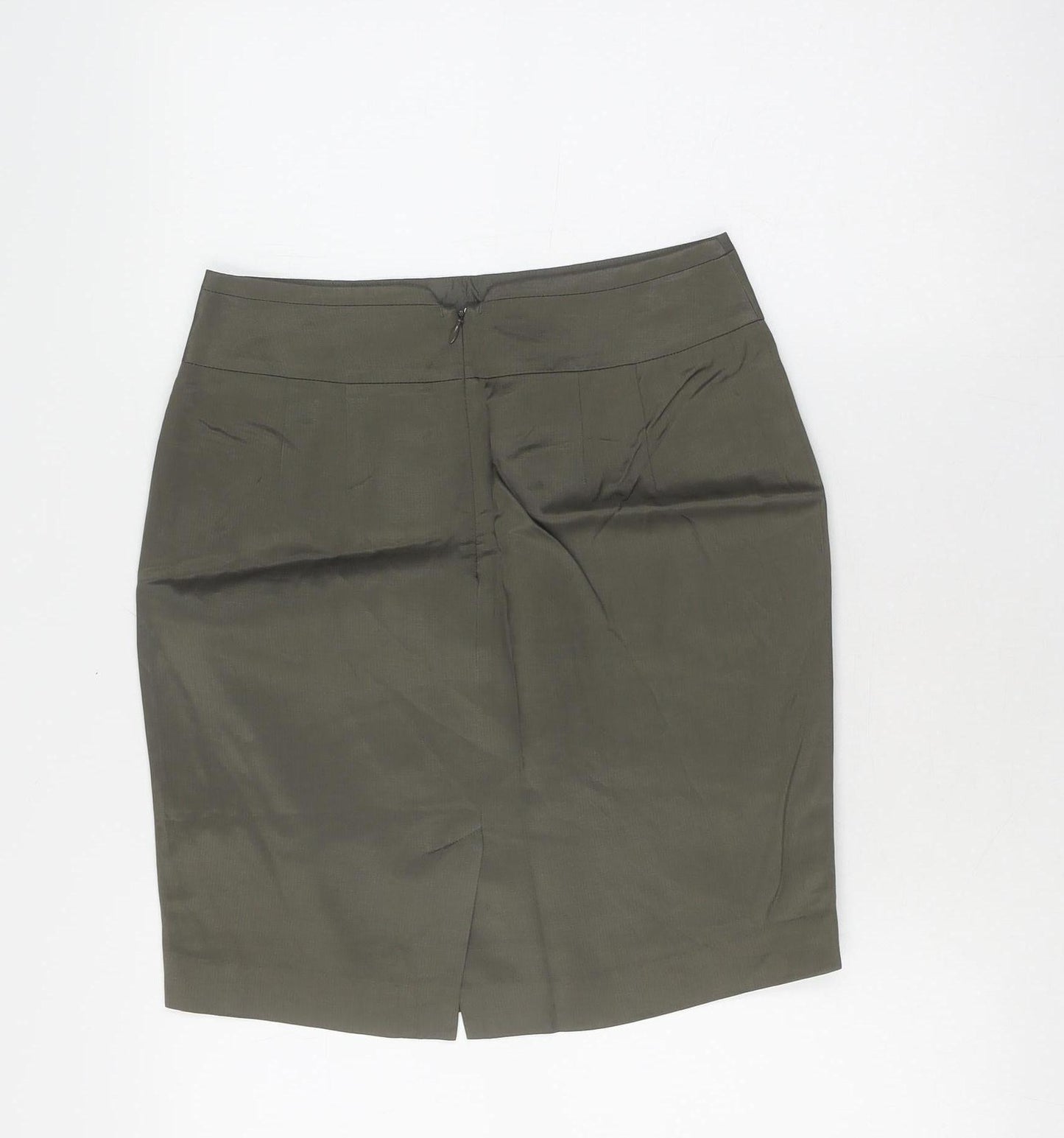 Banana Republic Women's Green Pencil Skirt Size 12
