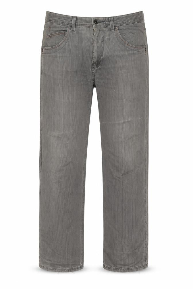 Front view of Mantaray Women's Grey Straight Jeans, size 30, Regular