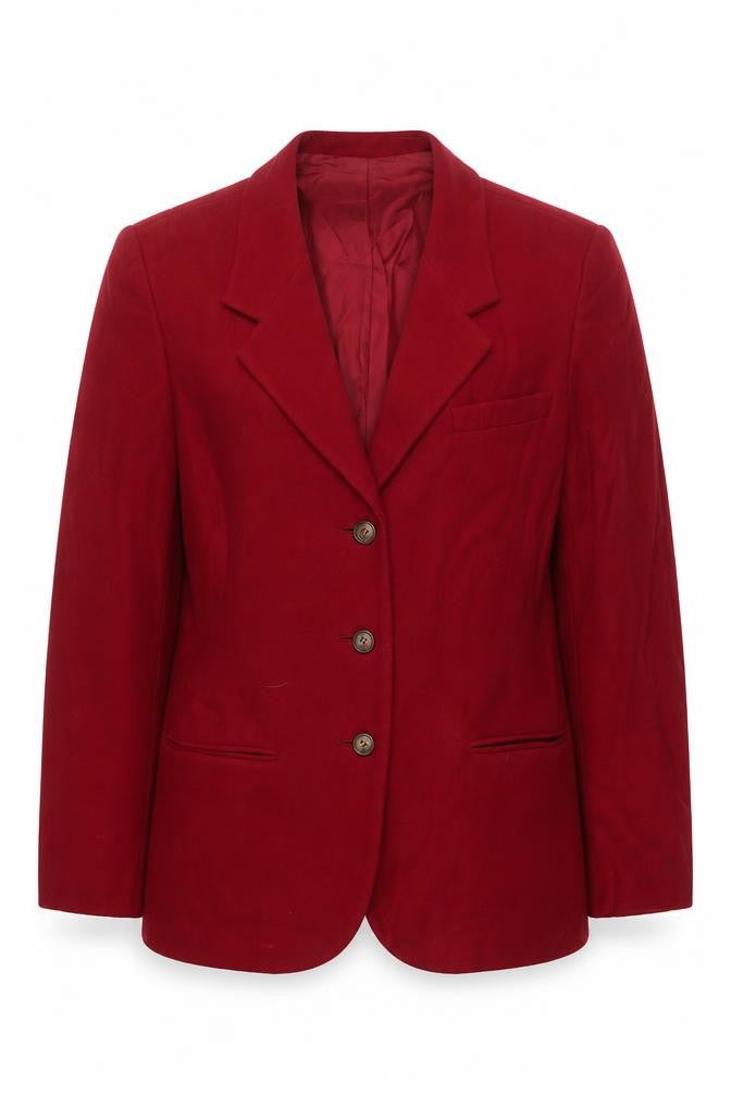 Womens UK Size 8 Laura Ashley Red Basic Jacket