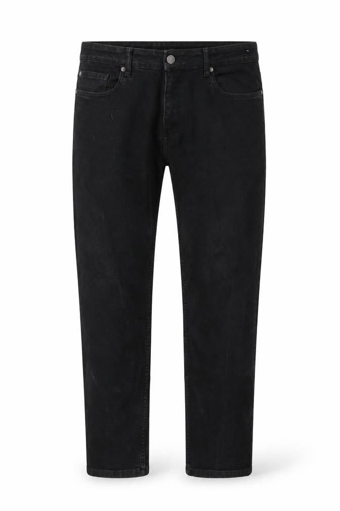 Mens UK Size 38R Urbanfit Slim Fit Slim Black Jeans