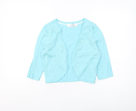 Womens UK Size 10 John Lewis Blue Cardigan Jumper