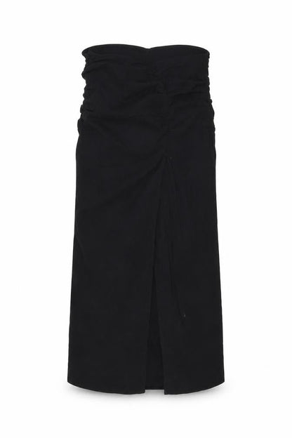 Zara Women's Black XS Midi Pencil Skirt