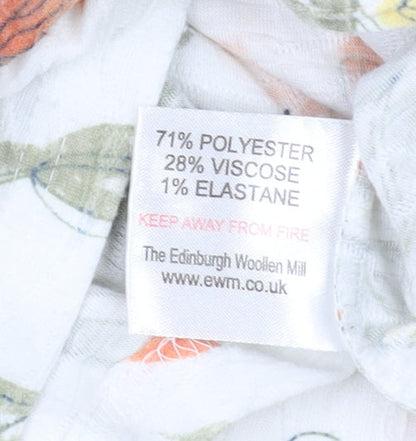 ISLE Women’s Multicoloured Floral T-Shirt L Casual