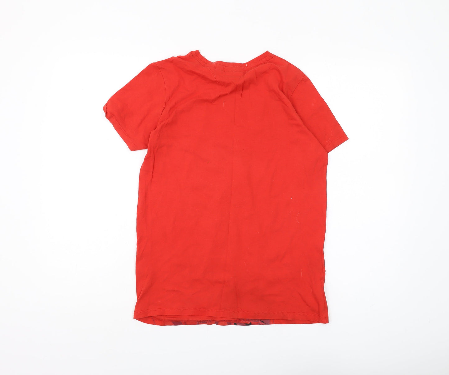 Netflix Stranger Things Men's Red Graphic T-Shirt - Medium