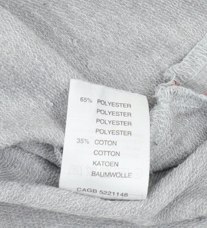 Womens UK Size L Damart Grey Jersey T-Shirt