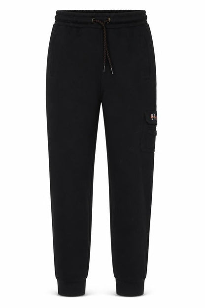 Mens UK Size XS Supply & Demand Regular Fit Jogger Black Trousers