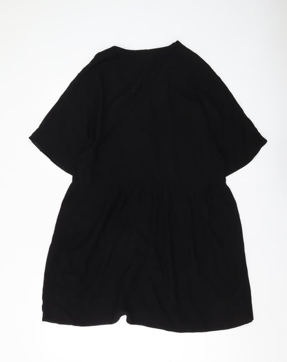ASOS Women's Black Shirt Dress Size 8 Casual Style