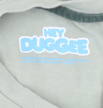 Hey Duggee Boys Long Sleeve Green T-Shirt - Size S