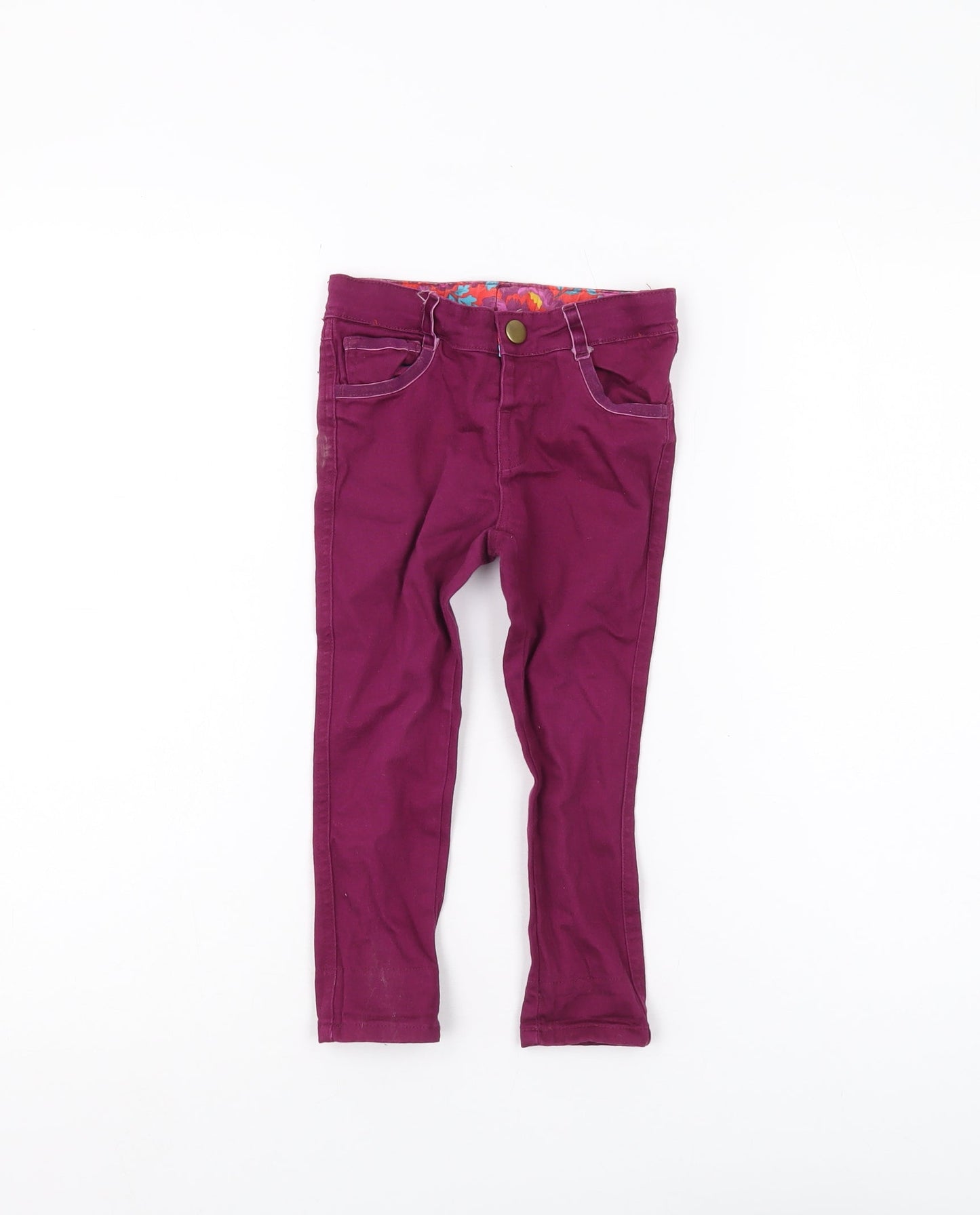 Bows & Arrows Girls' Skinny Purple Jeans 2-3 Years