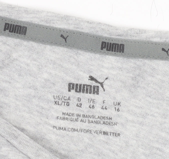 Womens UK Size 16 PUMA Grey  T-Shirt