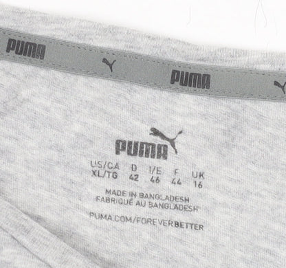Womens UK Size 16 PUMA Grey  T-Shirt