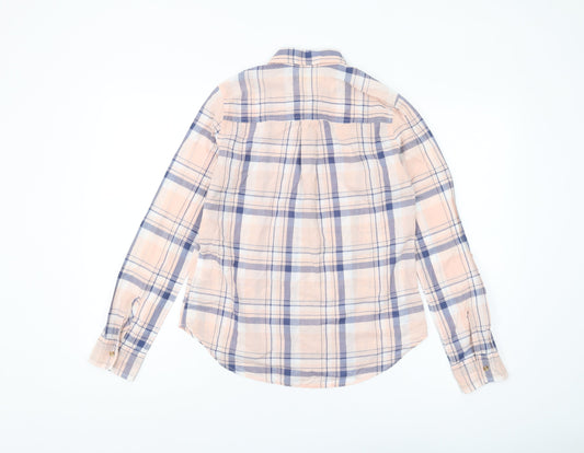 Womens UK Size XS Hollister Multicoloured Classic Button-Up