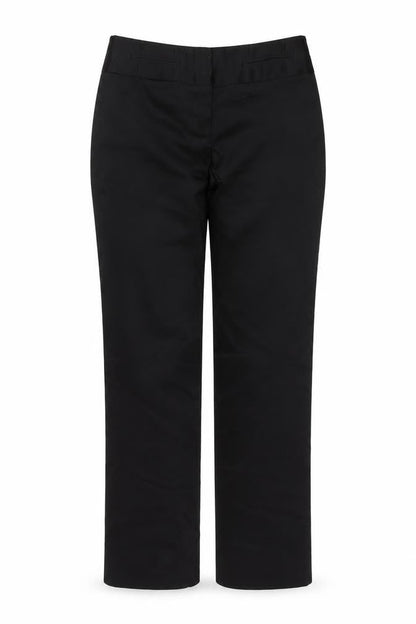 Womens UK Size 12 NEXT Regular Fit Dress Pants Black Trousers