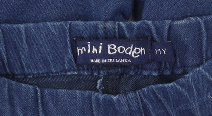 Mini Boden Girls Blue Jegging Jeans 11 Years