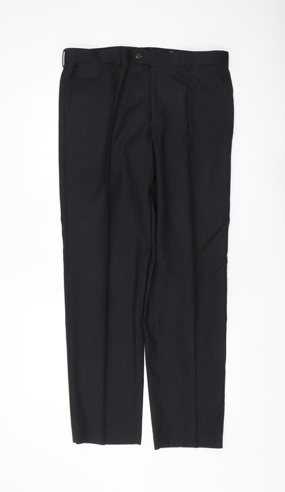 French Connection Men's Black Dress Pants Size 34