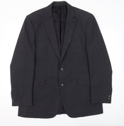 Mens UK Size 40 Pierre Cardin  Black Suit Jacket