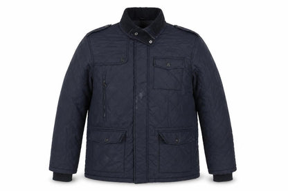 Mens UK Size XL Jasper Conran Black Quilted Coat