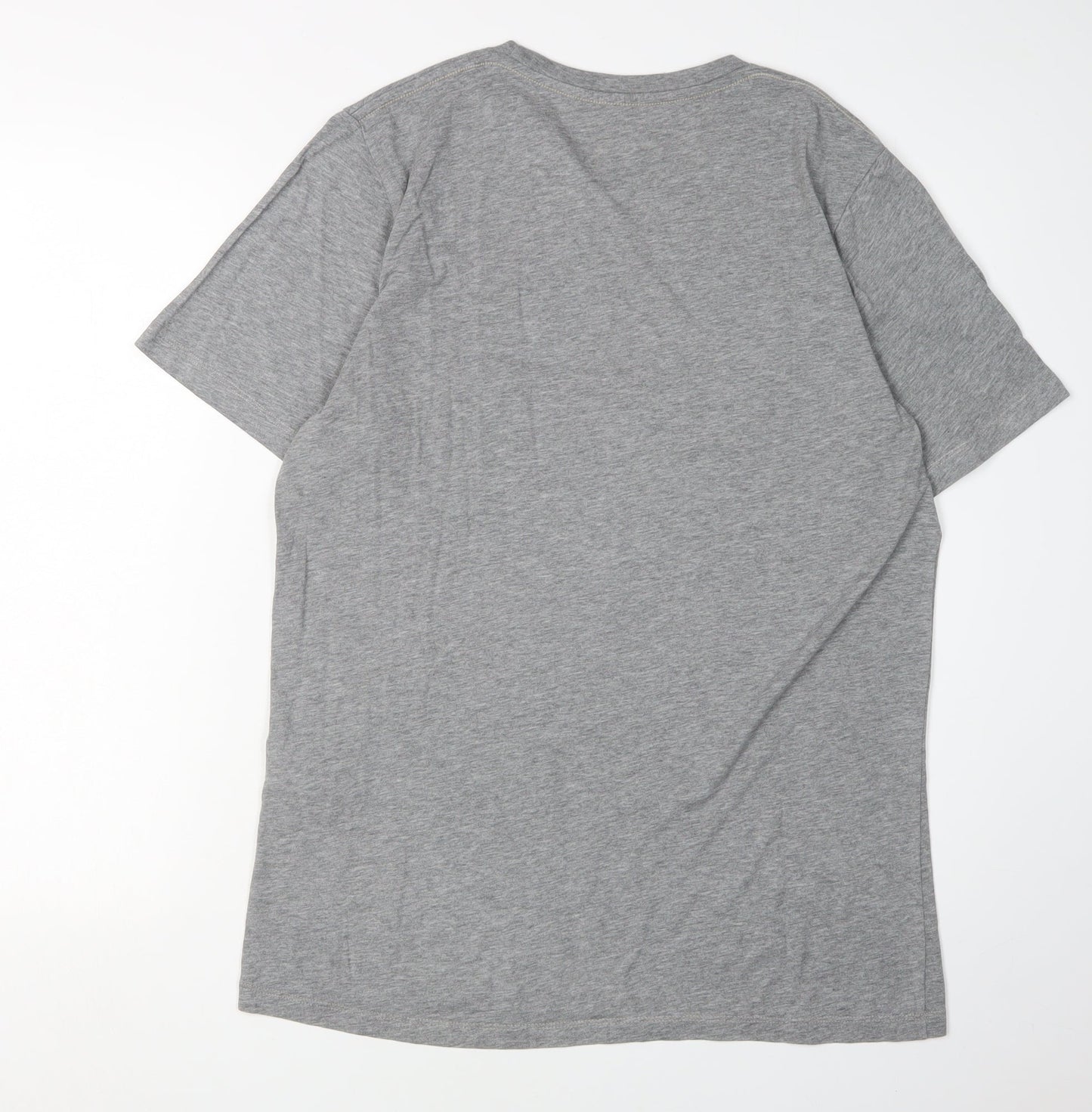Mens UK Size L JACK & JONES Grey  T-Shirt