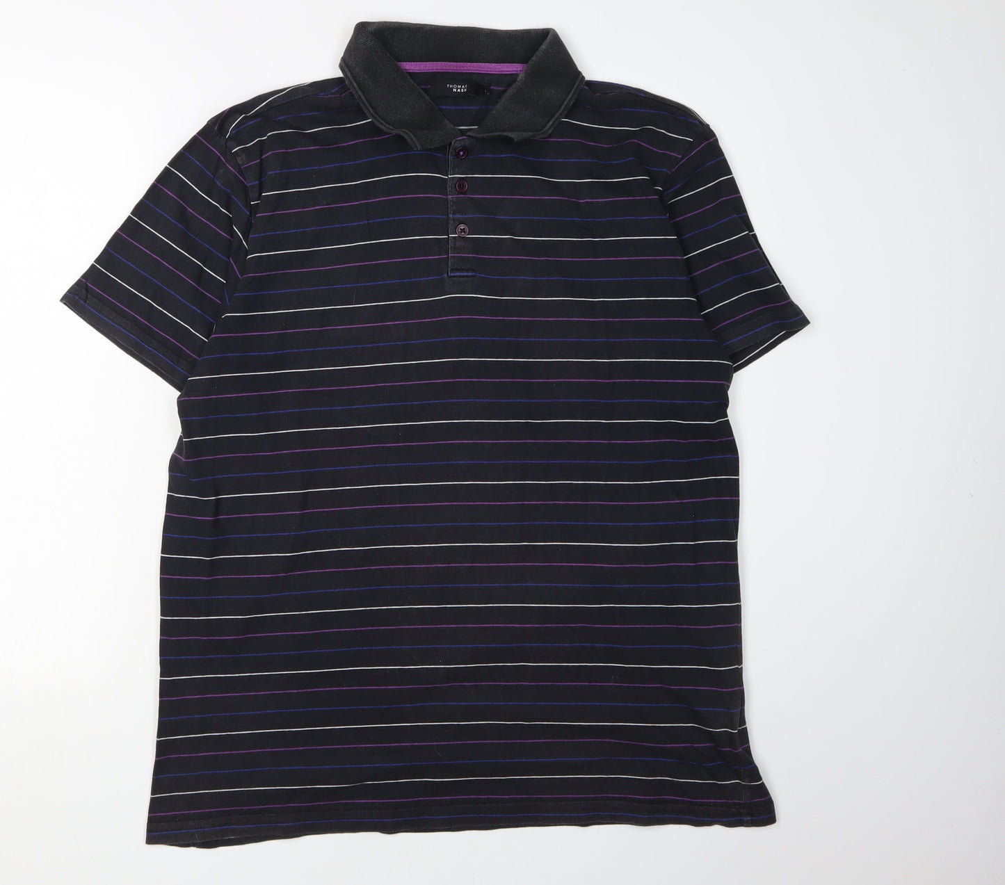 Mens UK Size L Thomas Nash Cotton Polo Shirt