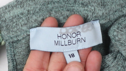 Honor Millburn Women's Green Pullover Jumper Size 18