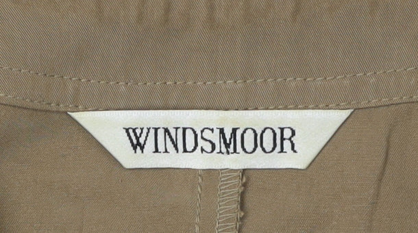 Womens UK Size 12 Windsmoor Brown  Button-Up
