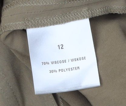 Womens UK Size 12 Windsmoor Brown  Button-Up