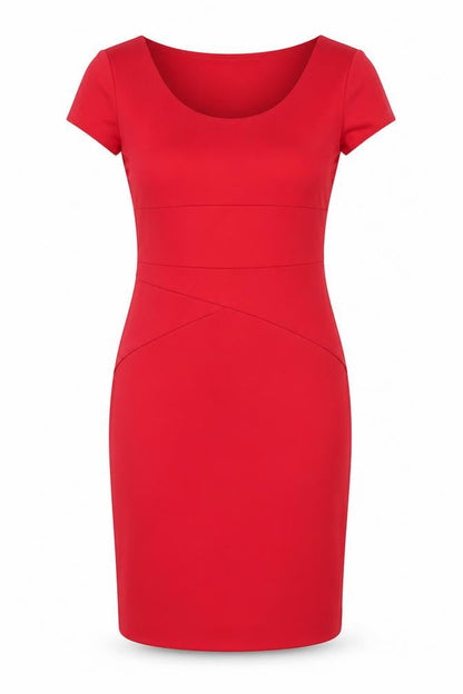 Laura Ashley Women’s Red Sheath Dress Size 10