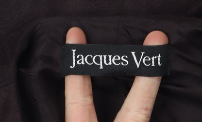 Jacques Vert Women's Brown Blazer, Size 12, Elegant Style