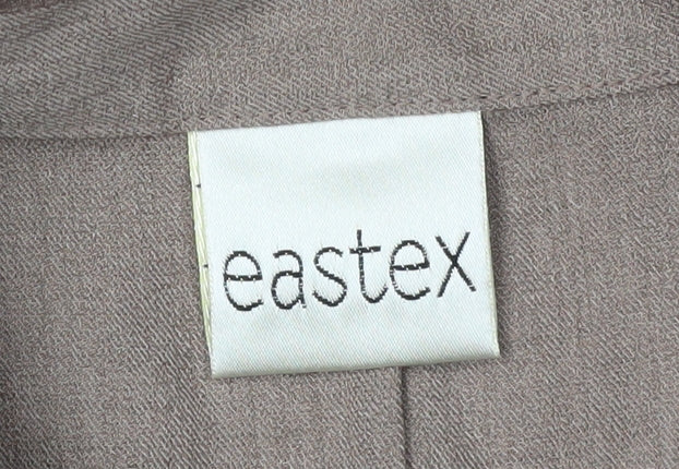 Eastex Women's Brown Suit Jacket - Size 14