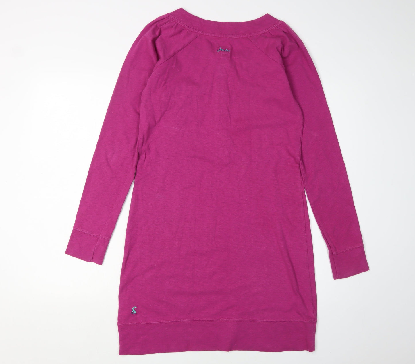 Joules Women's Pink Shirt Dress Size 8