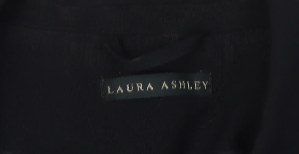 Womens UK Size 16 Laura Ashley Regular Black Blazer