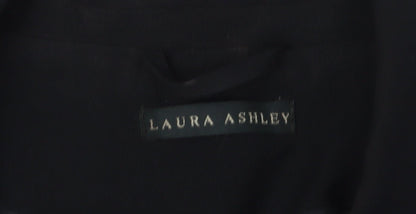 Womens UK Size 16 Laura Ashley Regular Black Blazer
