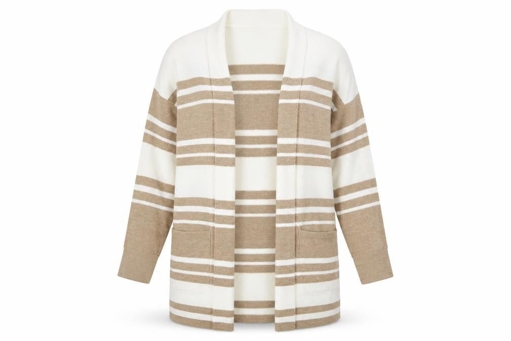 Womens UK Size M Banana Republic Beige Cardigan Jumper