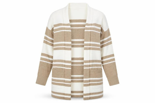 Womens UK Size M Banana Republic Beige Cardigan Jumper