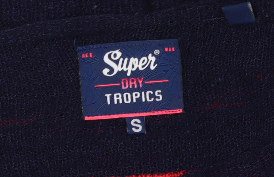 Womens UK Size S Superdry Multicoloured Pullover Jumper