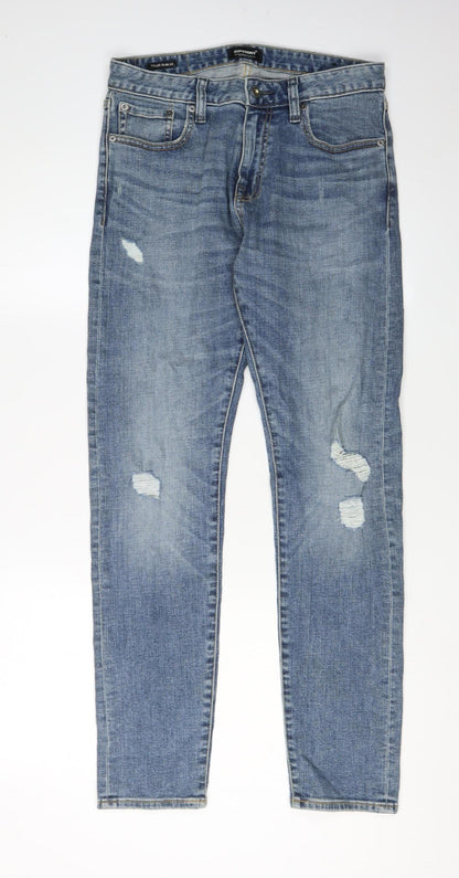 Mens UK Size 30 Superdry Slim Fit Skinny Blue Jeans