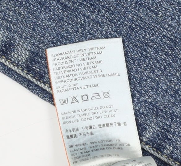 Mens UK Size 30 Superdry Slim Fit Skinny Blue Jeans