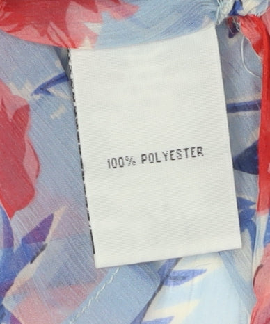 Joe Browns Women's Blue Floral Tunic Blouse Size 12