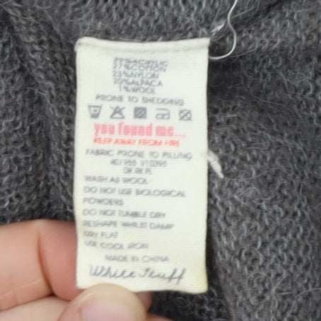 Womens UK Size 8 White Stuff Grey Pullover Jumper