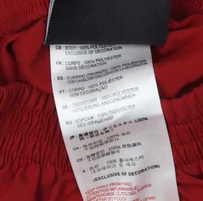 New Balance Unisex Baby Red Shorts 3-6 Months Polyester