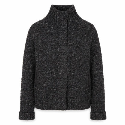 Womens UK Size 6 Unknown Grey Full Zip Jumper