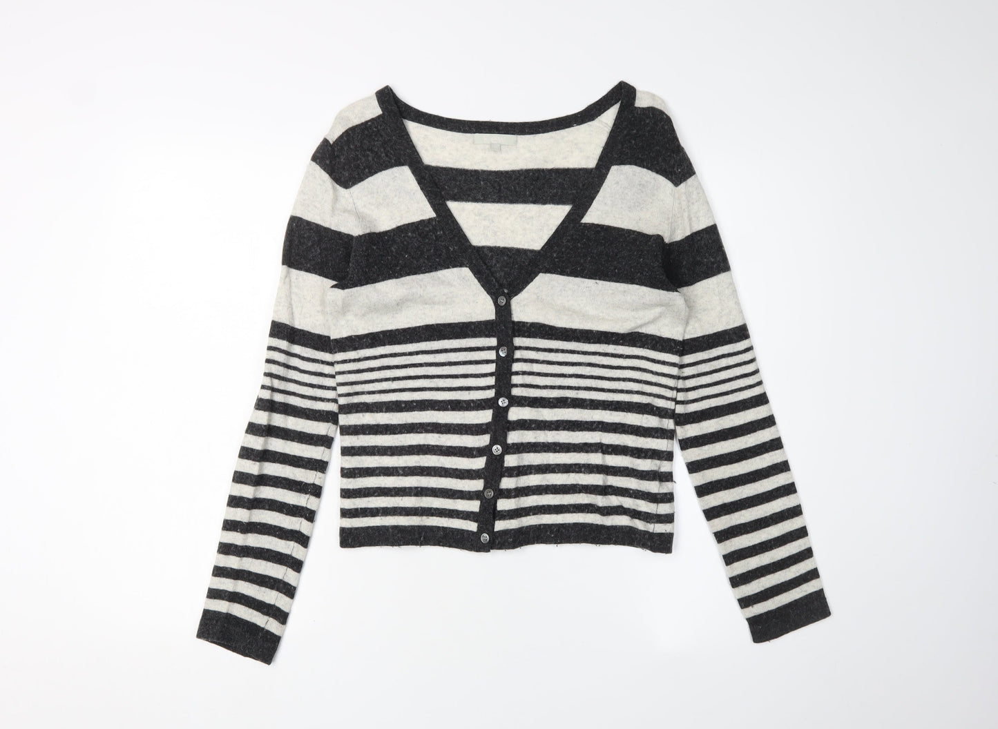 Womens UK Size M KEW Black Cardigan Jumper