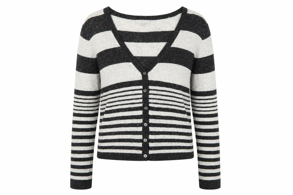 Womens UK Size M KEW Black Cardigan Jumper