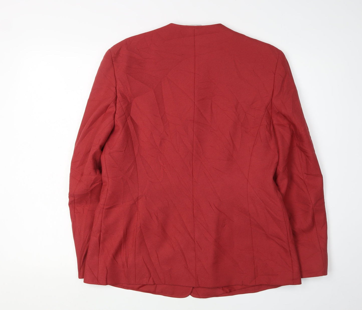 Eastex Women's Red Suit Jacket, Size 12, Four-Button